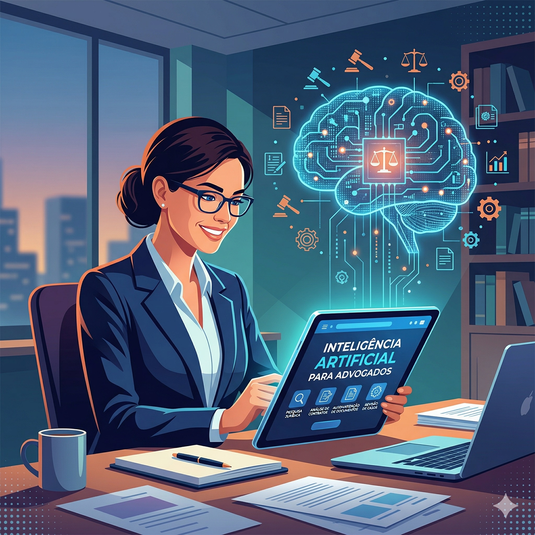 Capa: Inteligência Artificial para Advogados